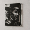 Cuadro Decorativo Videojuego Bloodborne Padre Gascoigne en Acero