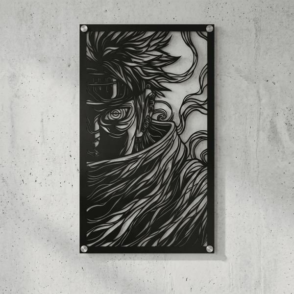 Cuadro Decorativo Anime Naruto Pain en Acero