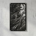 Cuadro decorativo en acero de Pain de Naruto cortado a láser - Noxhound