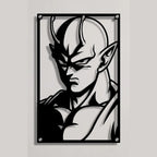 Cuadro Decorativo Anime Dragon Ball Piccolo Versión B en Acero