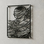 Cuadro decorativo en acero de Piccolo de Dragon Ball cortado a láser - Noxhound