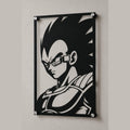 Cuadro Decorativo Anime Dragon Ball Raditz en Acero