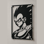 Cuadro Decorativo Anime Dragon Ball Raditz en Acero