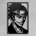 Cuadro Decorativo Anime Bleach Renji Abarai en Acero