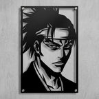 Cuadro Decorativo Anime Bleach Renji Abarai Versión B en Acero