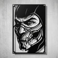 Cuadro Decorativo Videojuego Mortal Kombat Reptile en Acero