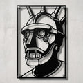 Cuadro Decorativo Anime El Castillo en el Cielo Robot de Laputa en Acero
