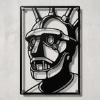 Cuadro Decorativo Anime El Castillo en el Cielo Robot de Laputa en Acero