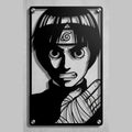 Cuadro decorativo en acero de Rock Lee de Naruto cortado a láser - Noxhound