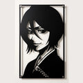 Cuadro Decorativo Anime Bleach Rukia Kuchiki en Acero