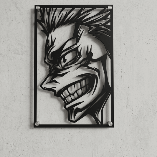 Cuadro Decorativo Anime Jujutsu Kaisen Ryomen Sukuna en Acero