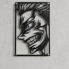 Cuadro decorativo en acero de Ryomen Sukuna de Jujutsu Kaisen cortado a láser - Noxhound