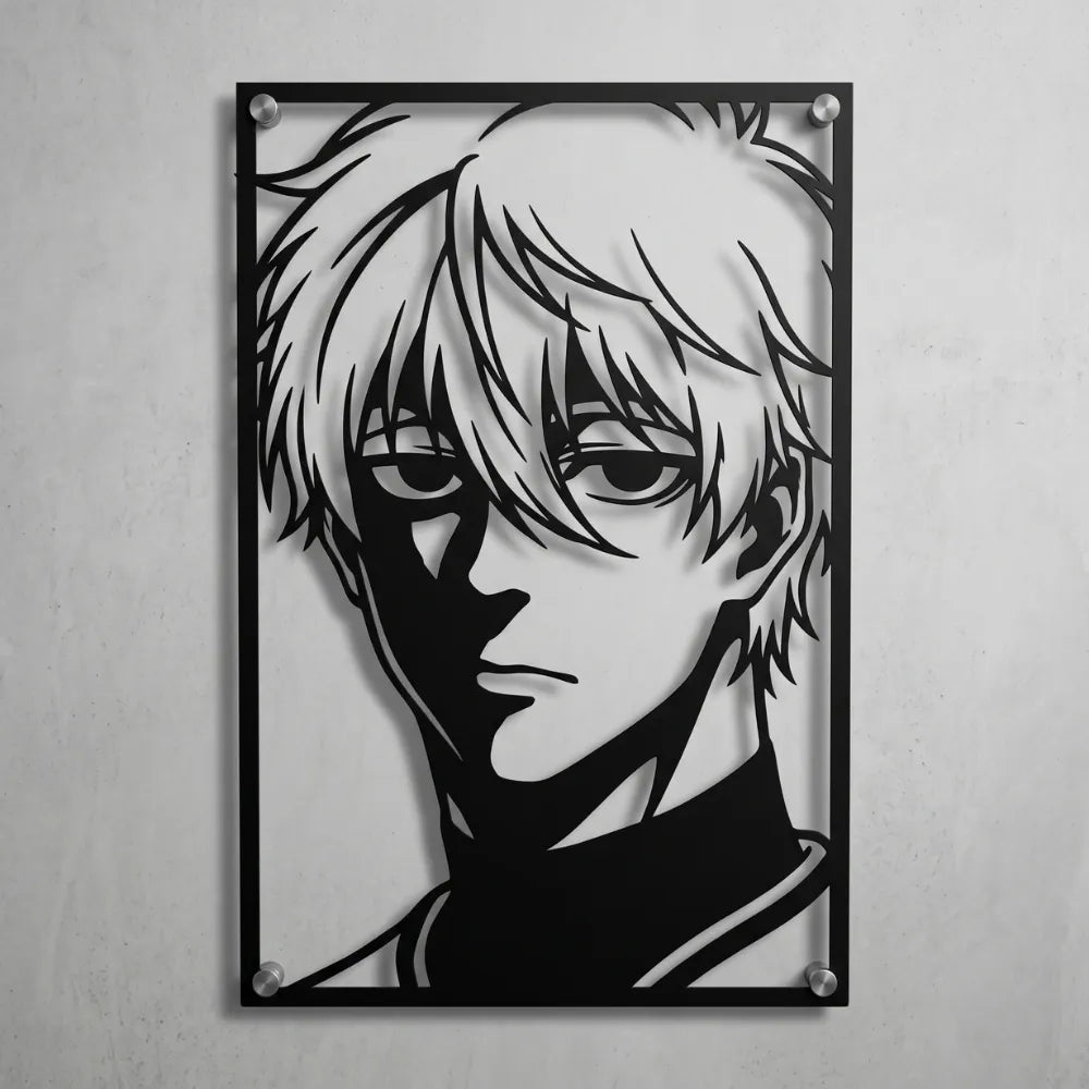Cuadro Decorativo Anime Blue Lock Seishiro Nagi en Acero