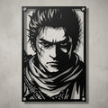 Cuadro decorativo en acero de Sekiro el Lobo de Sekiro cortado a láser - Noxhound