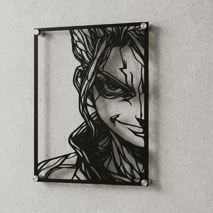 Cuadro Decorativo Anime Dr Stone Senku Ishigami en Acero