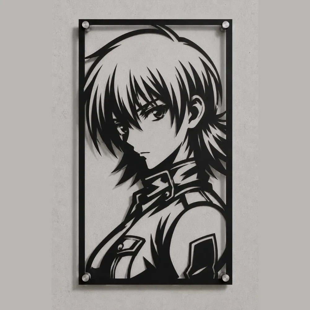 Cuadro Decorativo Anime Hellsing Seras Victoria en Acero