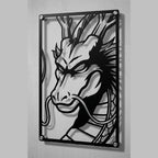 Cuadro decorativo en acero de Shenlong de Dragon Ball cortado a láser - Noxhound