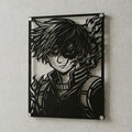 Cuadro decorativo en acero de Shoto Todoroki de My Hero Academia cortado a láser - Noxhound