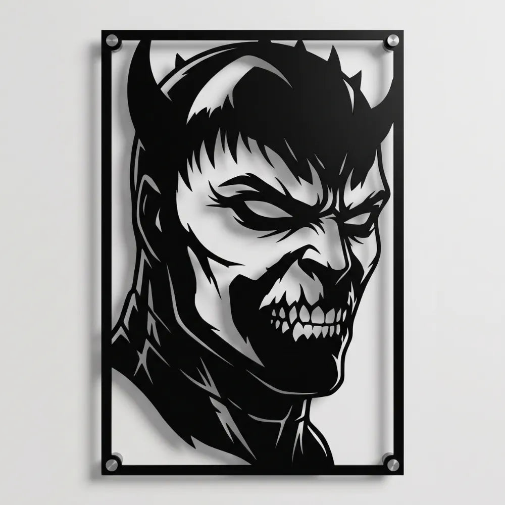 Cuadro Decorativo Comic Spawn en Acero