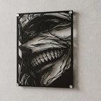 Cuadro decorativo en acero de Statue of God de Solo Leveling cortado a láser - Noxhound