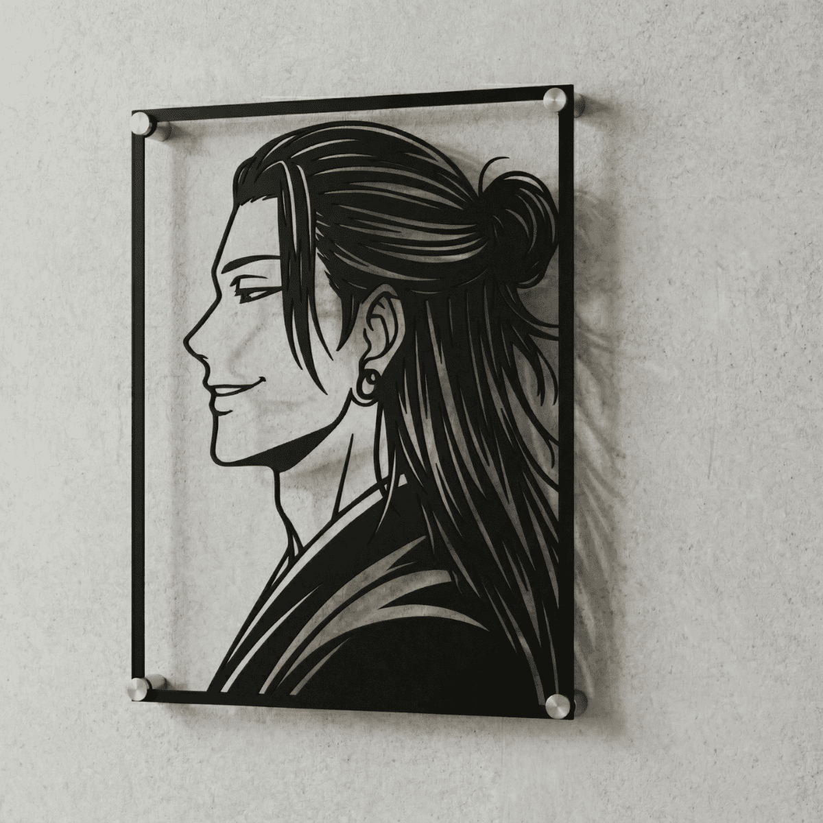 Cuadro Decorativo Anime Jujutsu Kaisen Suguru Geto en Acero
