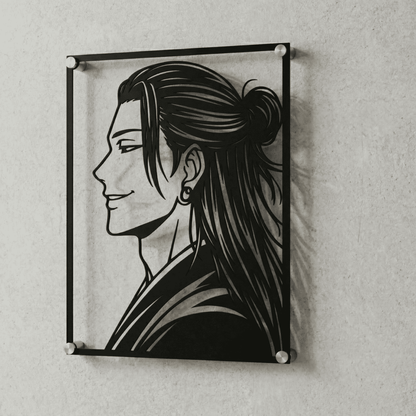 Cuadro Decorativo Anime Jujutsu Kaisen Suguru Geto en Acero