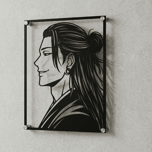 Cuadro Decorativo Anime Jujutsu Kaisen Suguru Geto en Acero