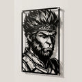 Cuadro Decorativo Videojuego Black Myth Wukong Sun Wukong en Acero