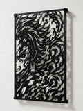Cuadro decorativo en acero de Tanjiro Kamado Versión C de Kimetsu no Yaiba cortado a láser - Noxhound