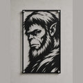 Cuadro Decorativo Anime Shingeki no Kyojin Titán Bestia en Acero