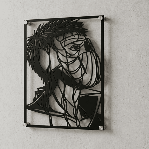 Cuadro Decorativo Anime Naruto Tobi en Acero