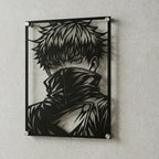 Cuadro decorativo en acero de Toge Inumaki de Jujutsu Kaisen cortado a láser - Noxhound