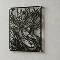 Cuadro decorativo en acero de Trunks de Dragon Ball cortado a láser - Noxhound