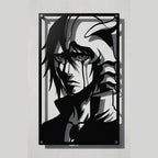 Cuadro decorativo en acero de Ulquiorra Cifer de Bleach cortado a láser - Noxhound