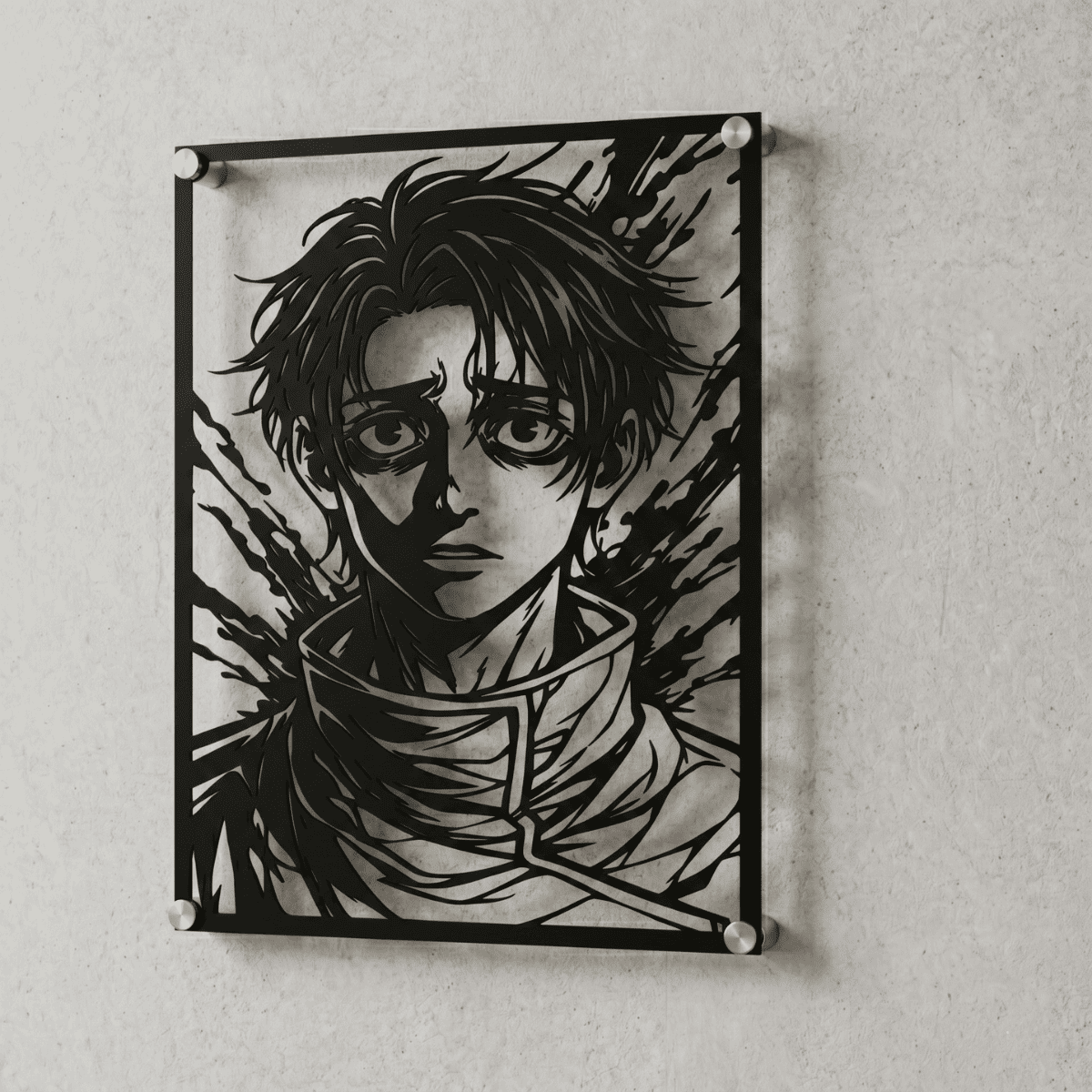 Cuadro Decorativo Anime Jujutsu Kaisen Yuta Okkotsu en Acero
