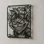 Cuadro decorativo de Ziggs de League of Legends en acero cortado a láser
