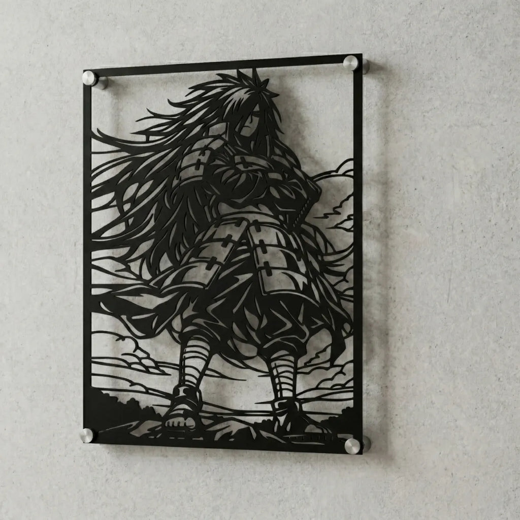 Cuadro decorativo en acero de Logo Z de Dragon Ball cortado a láser - Noxhound