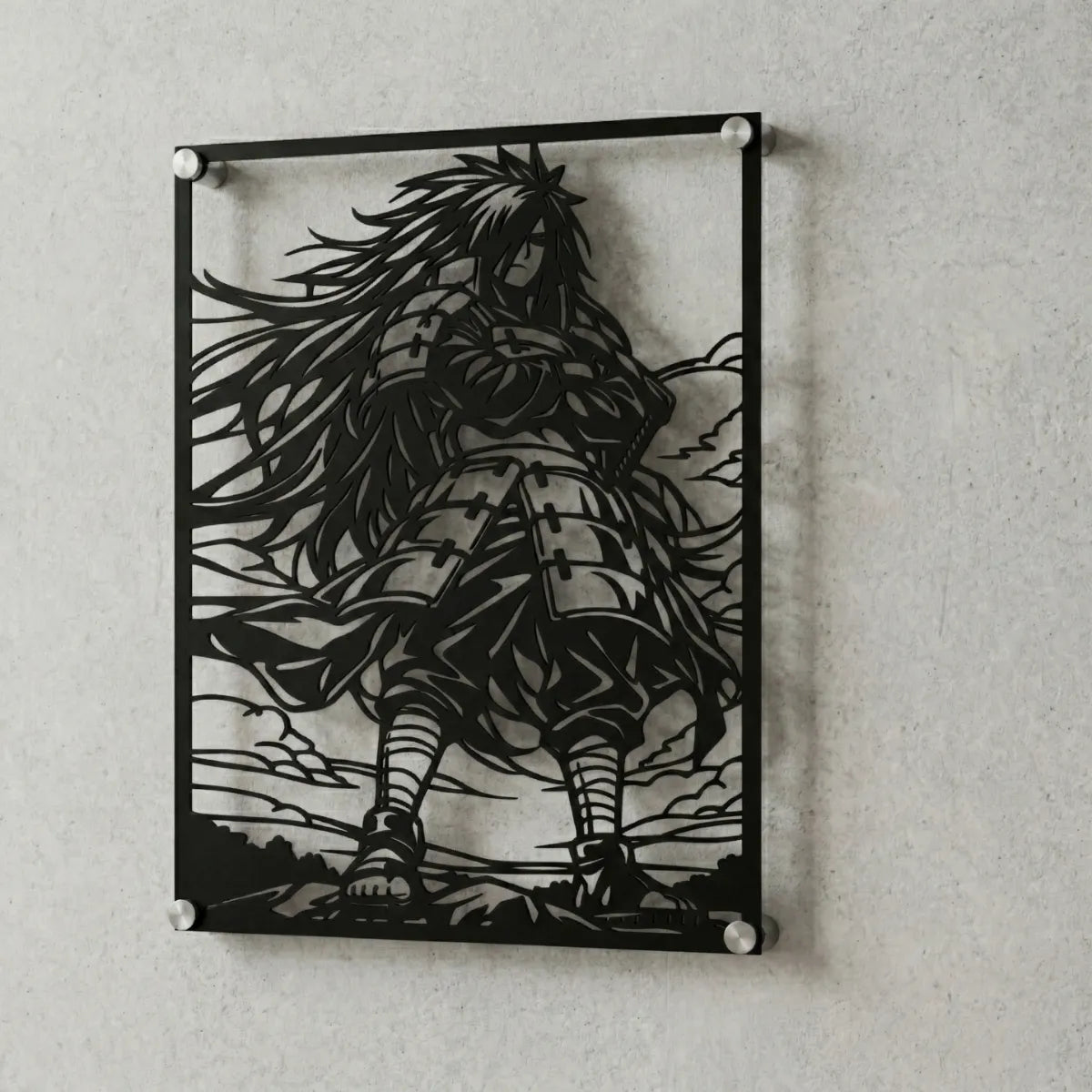 Cuadro decorativo en acero de Logo Z de Dragon Ball cortado a láser - Noxhound